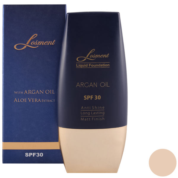 کرم پودر تیوپی حاوی آرگان و آلوئه ورا لوسمنت SPF 30 شماره 222